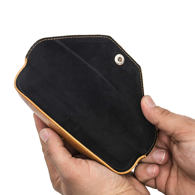 Custom Logo Portable PU Leather Sunglasses Box Sunglasses Case With Logo Packaging Eyeglasses Glasses Bag Pouch