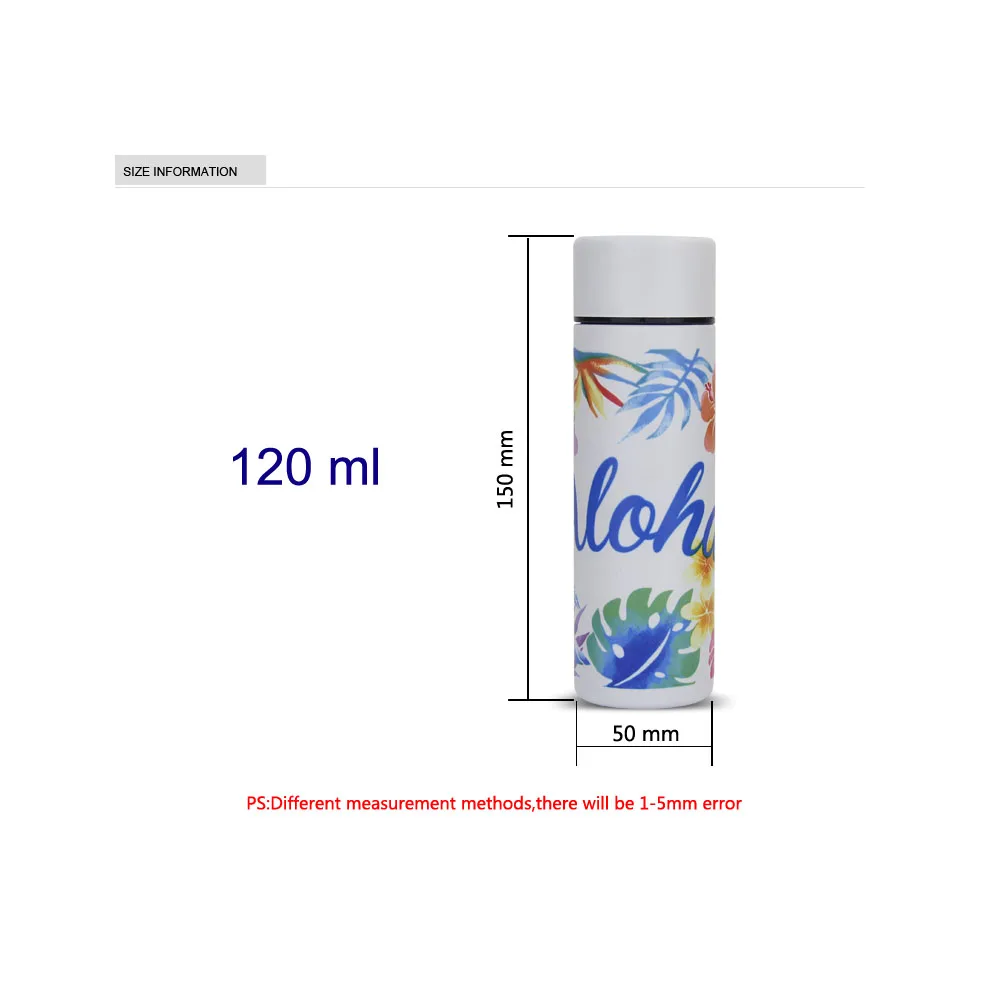 wholesale insulated coffee flask skinny slim vacuum flask colored stainless steel thermos flask 120ml for children