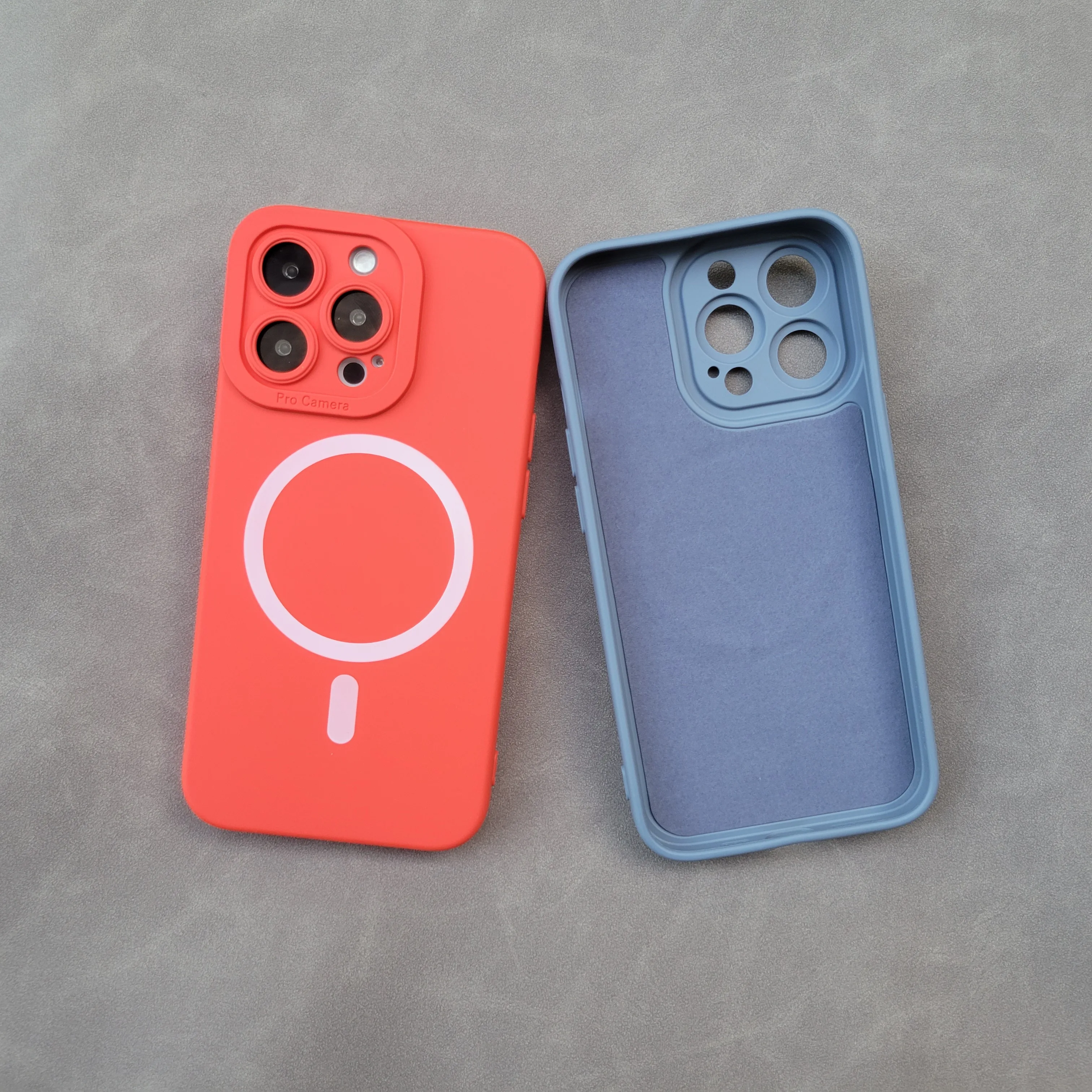 Leyi Liquid full corner protect covers 360 silicone soft microfiber magnetic for Magsafe phone case for iPhone 14 pro max plus