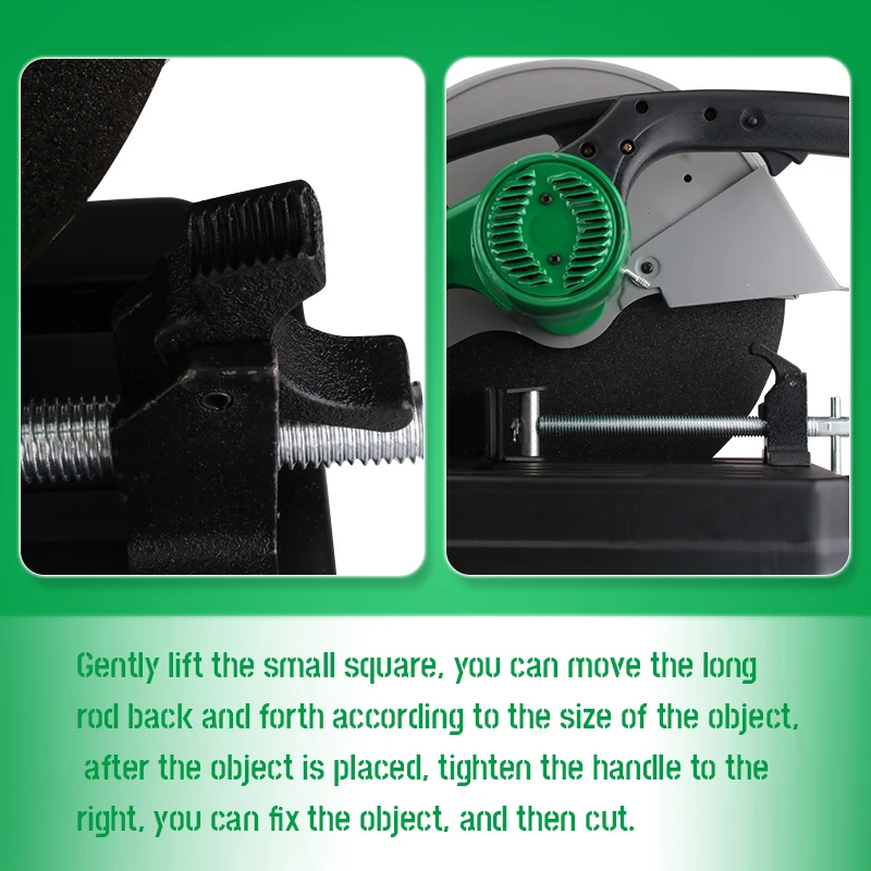 NewBeat Factory 14in LG355 2100W Electrical Metal Cutting Tools Power Heavy Duty Cut Off Machine