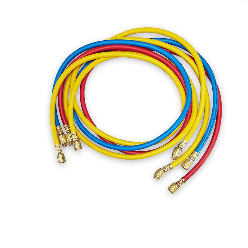 China 4cfm Vacuum Pump R134A Brass Refrigerant Manifold Pressure Gauge Set For Car Suppliers