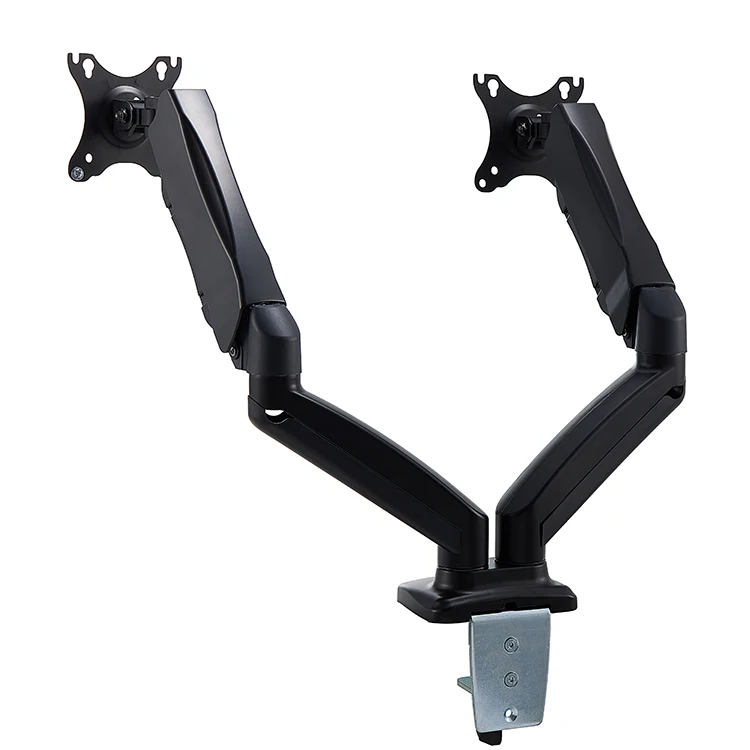 AUKI Vesa Adapter Monitor Arm Dual Aluminum Fits 13-32 inch LCD Monitor Arm Mount
