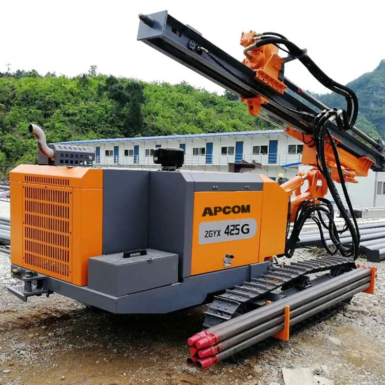 APCOM ZGYX 425G ZEGA portable drilling rig Kaishan portable mining blast hole drill rig for sale
