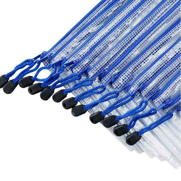 cheap Custom Poly Zip Lock Envelope File Folder A4 Pouch Factory Price Custom Plastic Document Bag