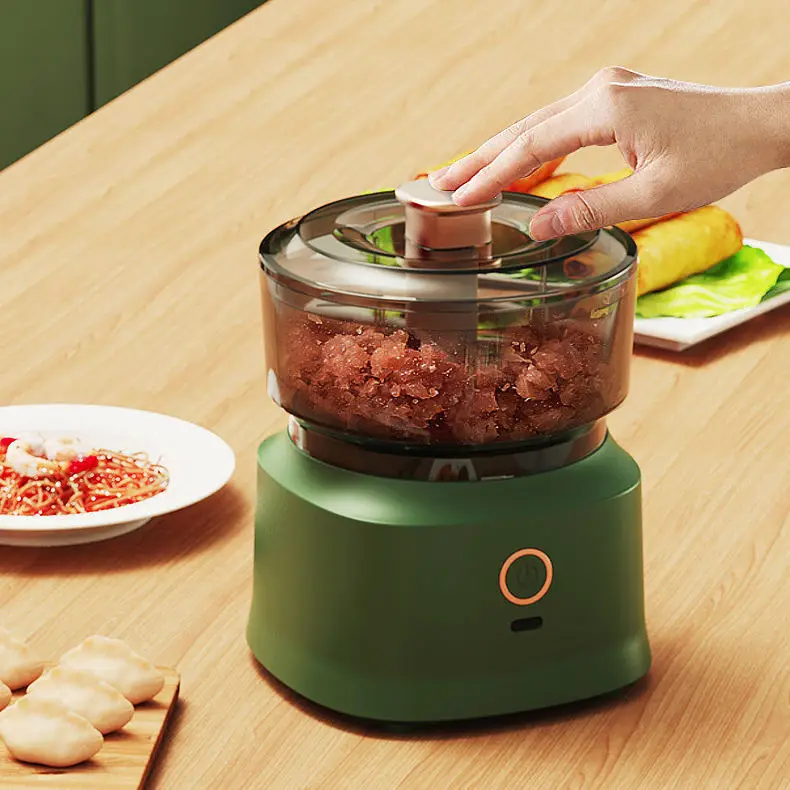 Portable Use Stainless Steel Blade Electric Chopper Mincing Machine Meat Grinder