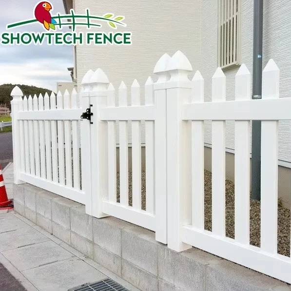 4*8 ft picket vinyl fence , front yard picket fence white PVC car port panels easily assemble, garden design