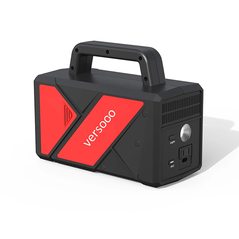 Solar Power Portable Generator Power Station Supply 110V/220V 200W Peak 400W Other Renewable Energy Outdoor Power Station