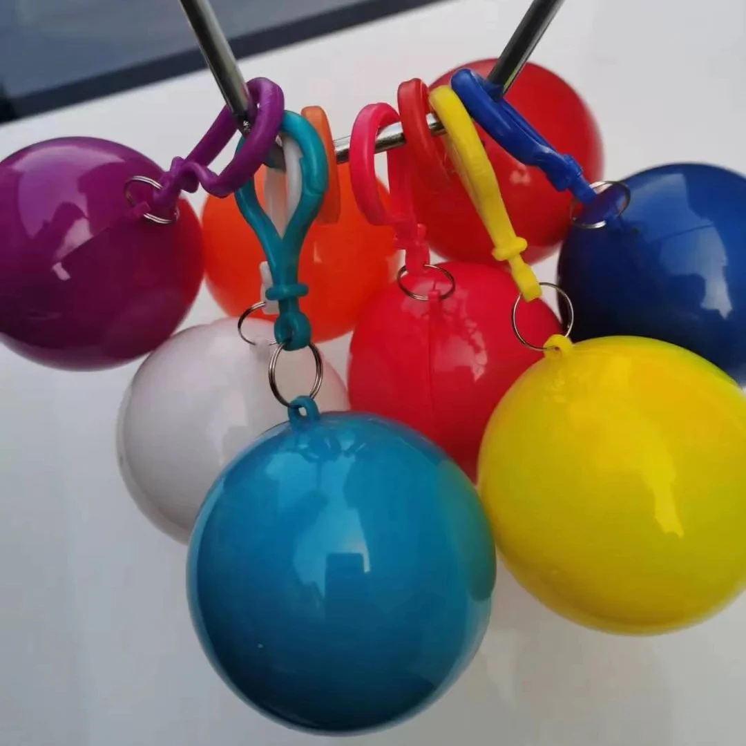 pe raincoat rain poncho ball plastic rain ponchos portable raincoat ball rain poncho in ball