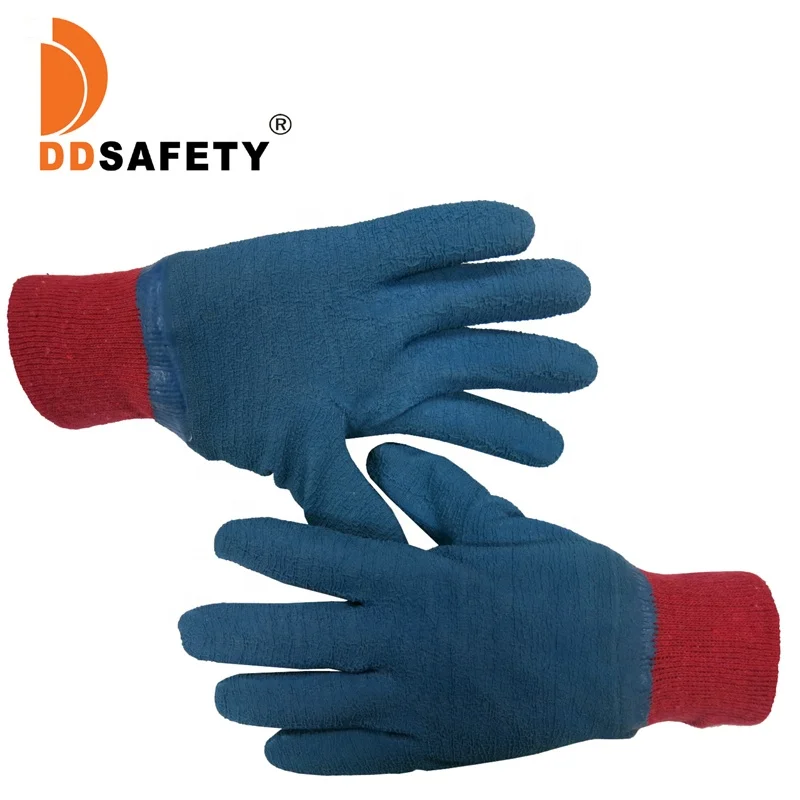 Cut Resistance Garden Gloves Cheap Wear-Resistant Cotton Yarn Knitted Working Protective Gloves For Hand