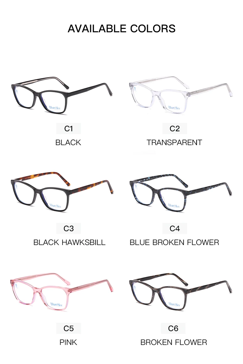 Morden Style Computer Glass Anti Unisex Blue Light Blocking Eyewearfashion 3D Shape Eyeglass