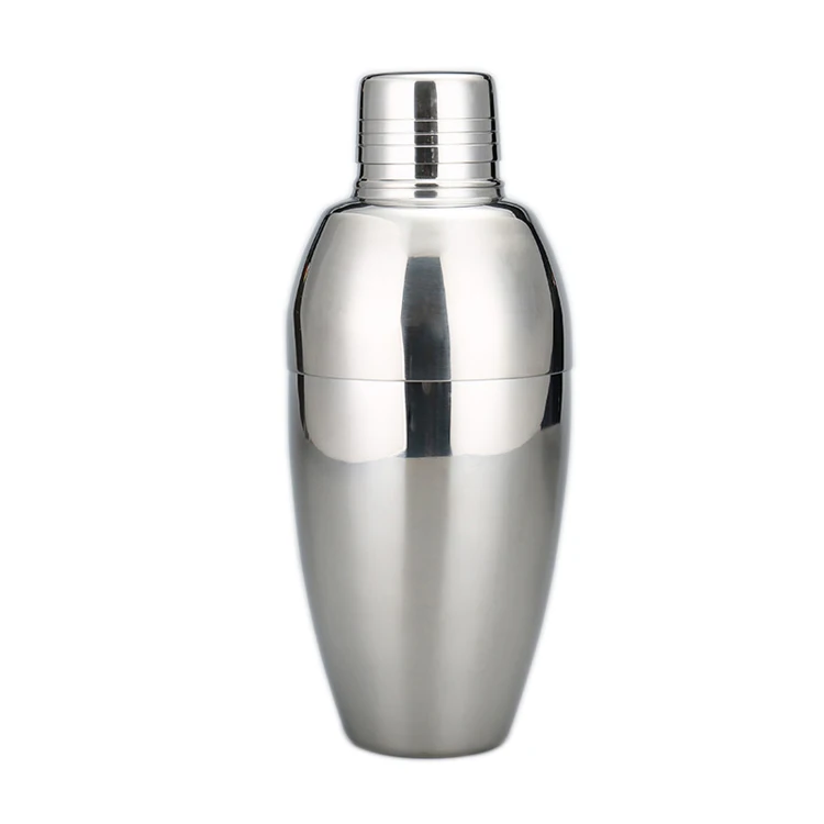Manufacturers sell 304 Stainless Steel Cocktail Shaker 500ml New American Style Shaker Bar Milk Tea Shop General Bar Tools