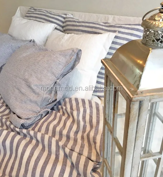 Factory Manufacture French Linen Various Soft Girls Bedding Set Safe And Healthy  Linen Bedding Set