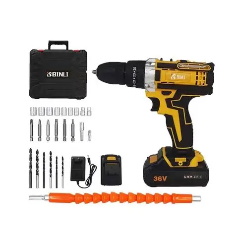 2023 latest Binli Wholesale High Quality Portable 24V Cordless Electric Impact Screwdriver Power  Drill