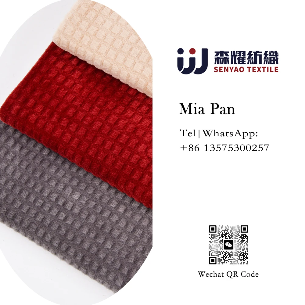 100% Polyester Long Hair Faux Fur 40MM PV Plush Fabric for Toys/Cushion/Blanket