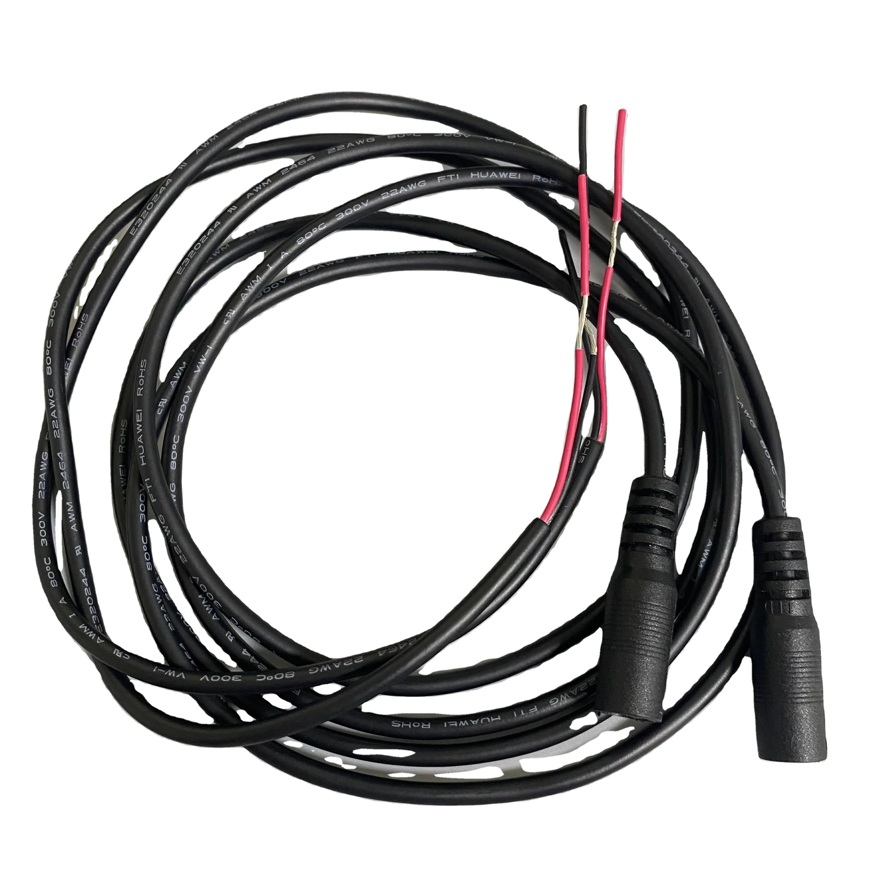 Custom 1m 3m 10m 12V Male to Male Female DC 5.5x2.1mm 5.5x2.5mm 4.0x1.7mm 3.5x1.35mm Barrel Jack Power Extension Cable