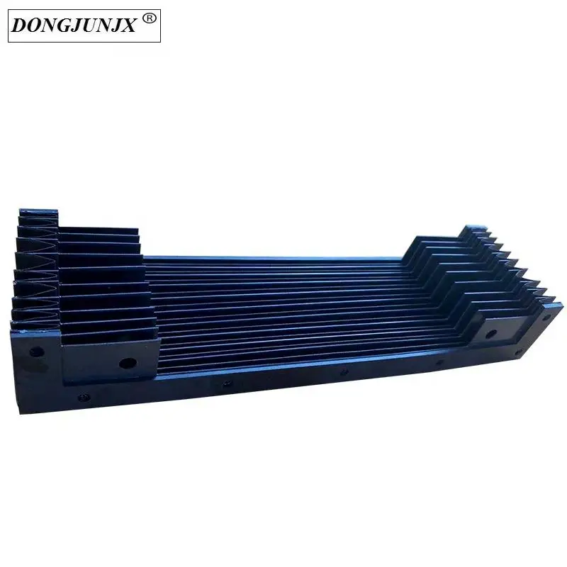 Hot Sale Flexible PVC Nylon Accordion Flat Bellow Covers for CNC Machine