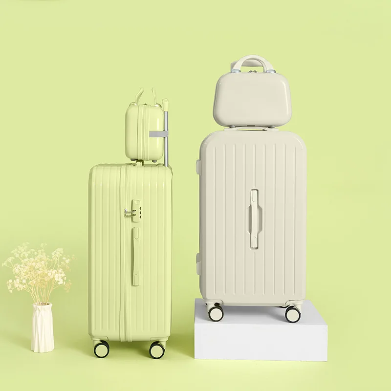 In stock 2023 High Quality Travel Wholesale ABS+ PC Trolley  Luggage Suitcase Factory Price