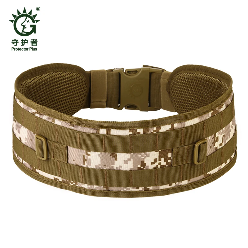 Army Light Weight Multi Function Military Tactical Molle Combat Waist Belt Pad