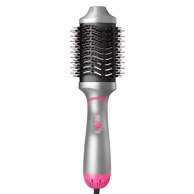 Top rank Flat Iron 1000W Styler and hair dryer brush Hot Air Brush