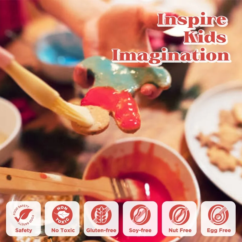 New Arrival 36 Colors Food Colouring 20ml European Standard Chocolate Water Based Gel for Multiple Desserts Making