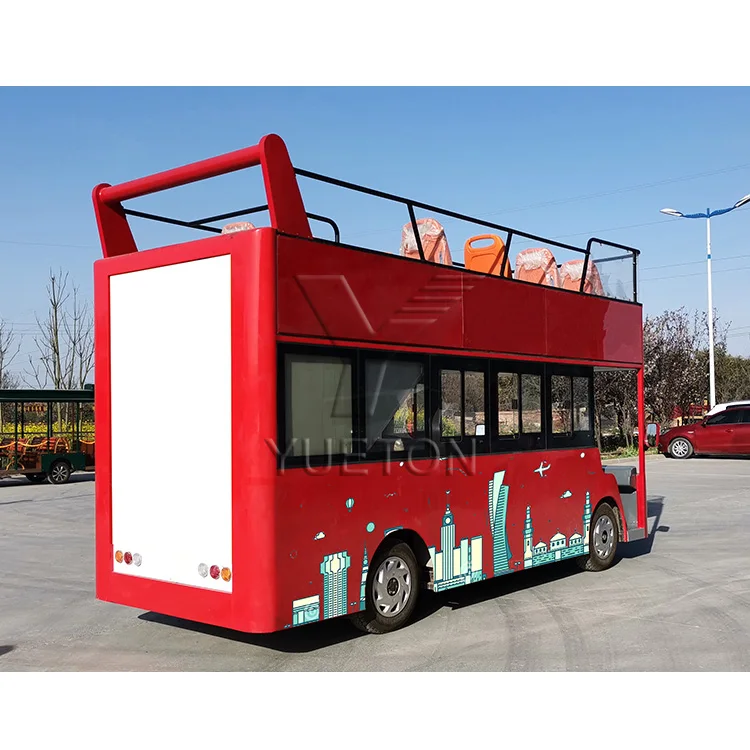 China Supplier Electric Car Tourist Road Passenger Sightseeing Bus For Sale