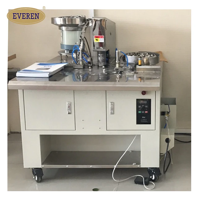 Automatic Fabric Covered Button Making Machine Industrial