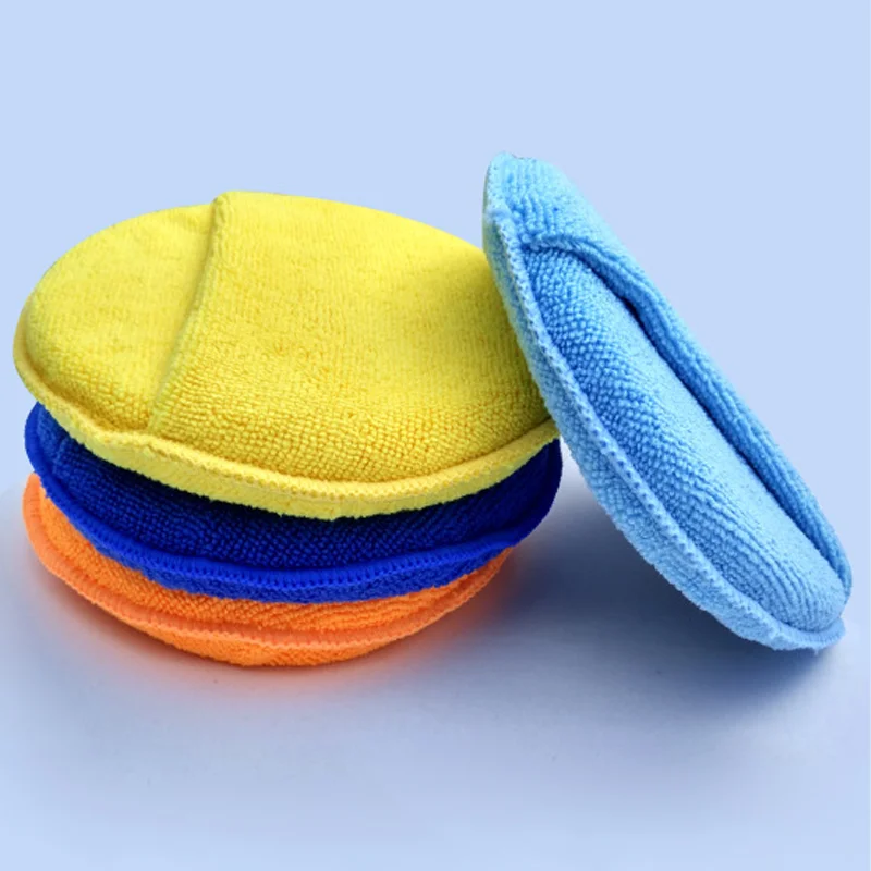 Microfiber Car Wash Sponge Wax Pad