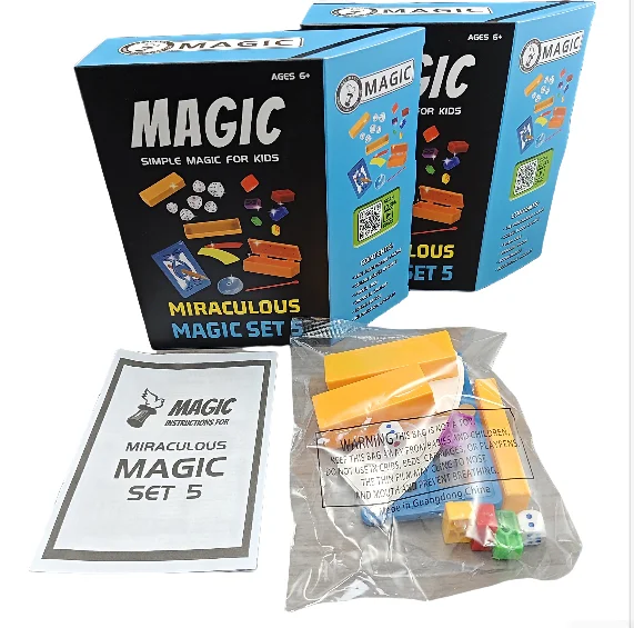 Simple  magic for kids. Magical magic show props Trick Game Kit