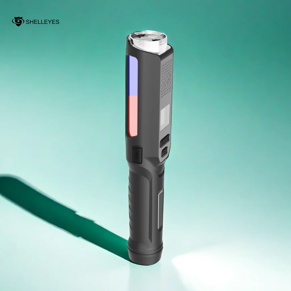 Hot Sale Professional Single Screen Portable Breath Alcohol Tester Industrial Law Contactless-drive Safety