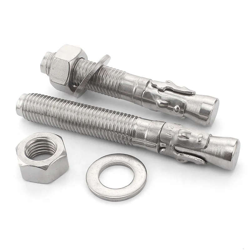 Concrete16mm 8mm M10 M12 Stainless Steel Galvanized Expansion Anchor Bolt Prices And Nuts