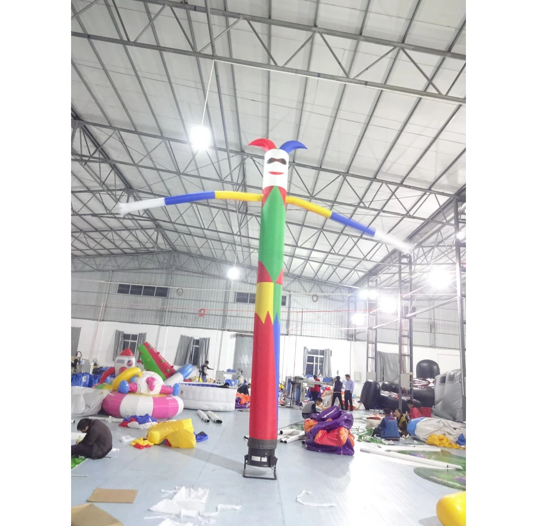 Inflatable Funny Clown Air Dancer Jester Sky Dancer Attractive Clown Tube Dancer
