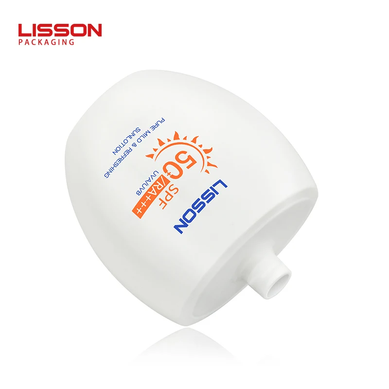 New Arrival Custom Luxury 50ml 60ml Sunscreen Container Custom Logo Plastic Sunscreen Packaging Bottle