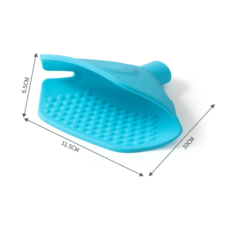 Food Grade Silicone Funnel Deflector Insulation Glove Kitchen Tools & Gadgets Anti-scald Dishware Heat Insulation Clip