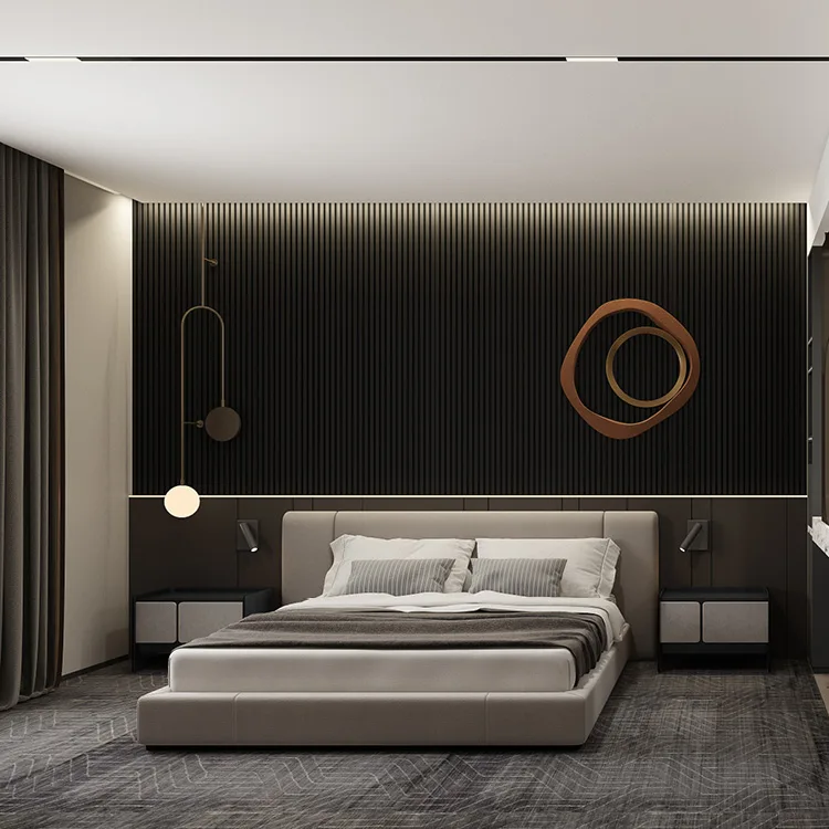 Luxury Modern Design Hotel Room Furniture Set Queen Size Bed Full Bedroom Sets 5 Star Hotel Furniture