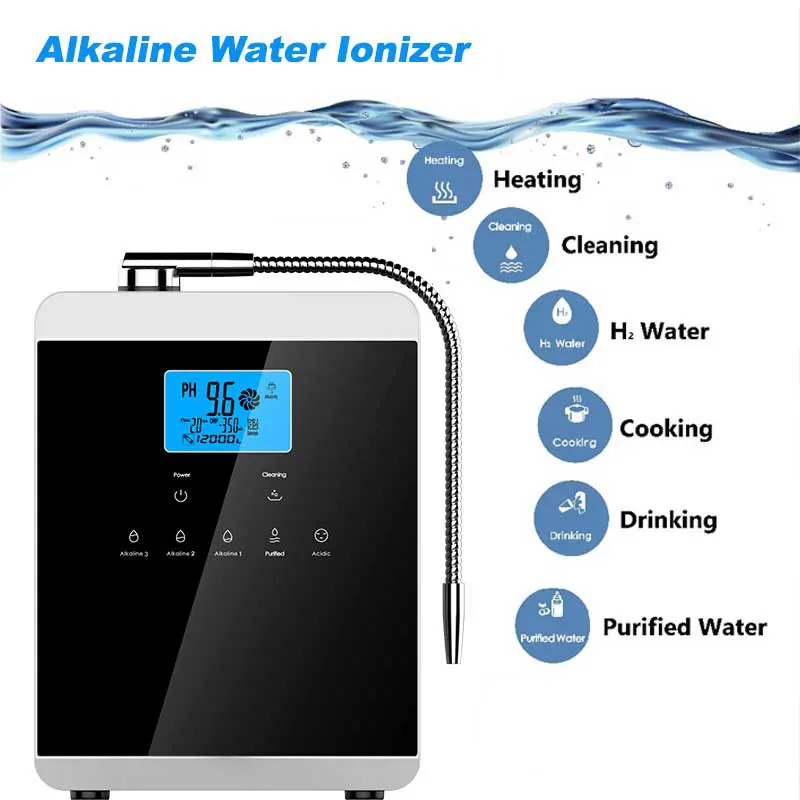 Japan Titanium Platinum Coating 11 Plates Kangen Water Alkaline Ionizers