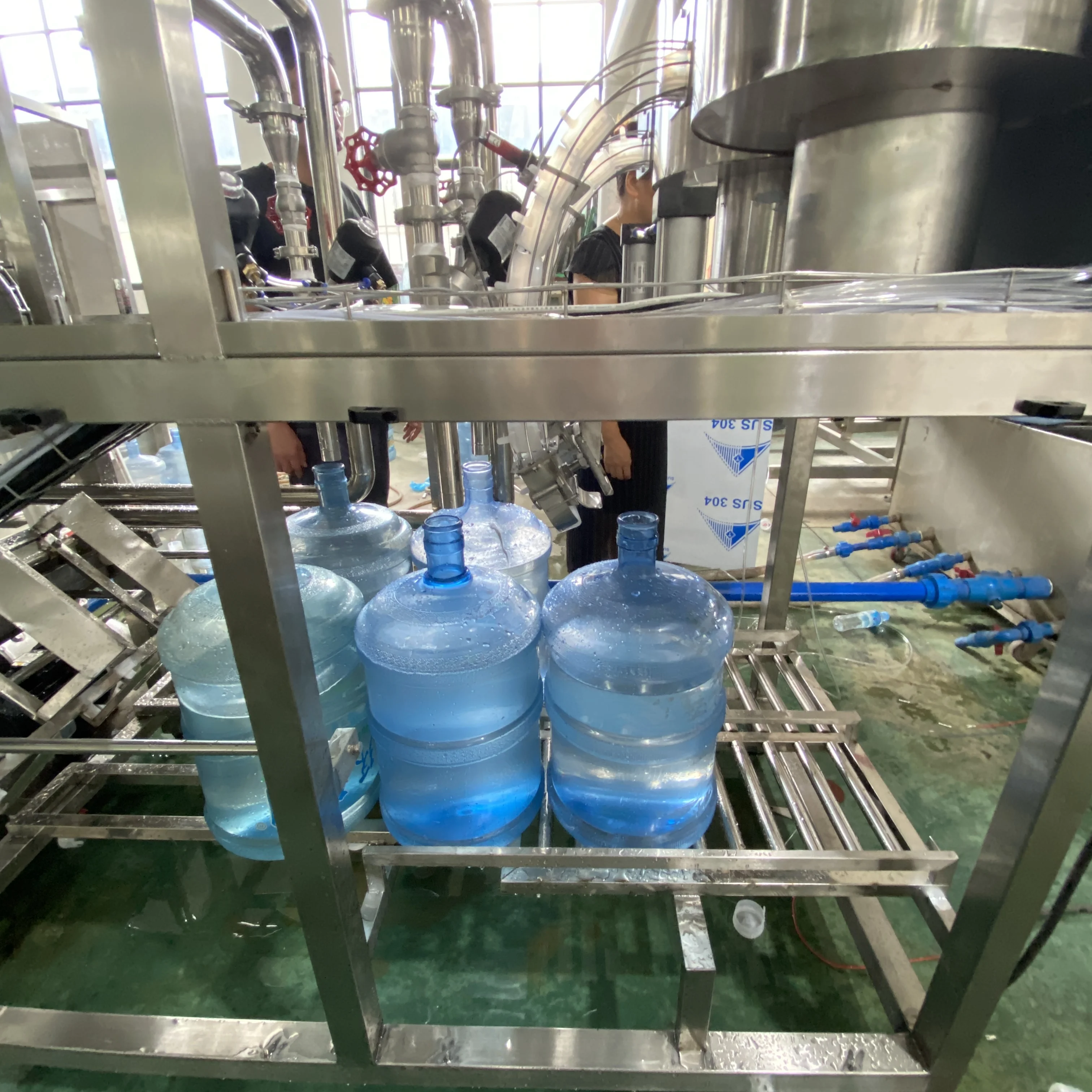 High quality automatic five gallon filling machine equipment/drinking machine production line