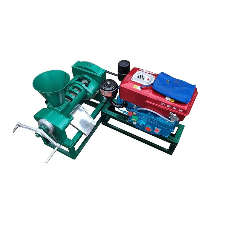 China manufacturer diesel engine castor oil pressers press machine