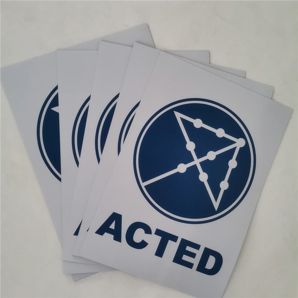 Customized UV Print Pvc Vinyl Car Body Bumper Magnetic Stickers driver reflective sticker for cars