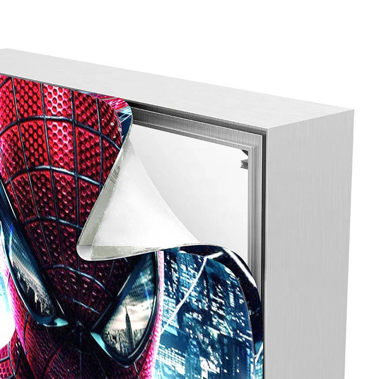 Advertising light box LED lights CE/ROHS SALE aluminum frame fabric light box for exhibition
