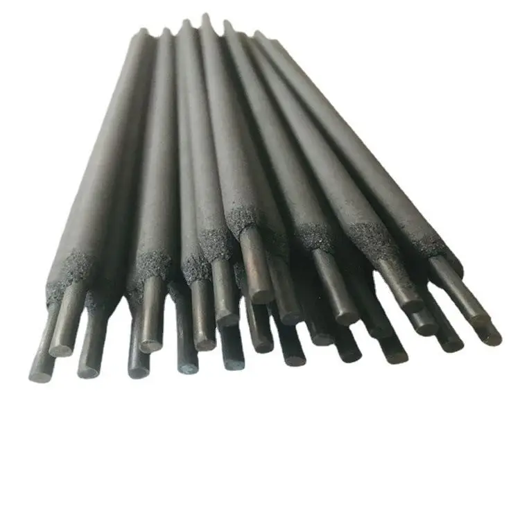 Low hydrogen tungsten carbide Hardfacing build-up welding electrode for moderate impact and abrasion HRC 60