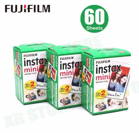 
60 листов Fuji Fujifilm instax mini 9 8 фильмов белый край пленка для камеры моментальной печати mini 9 камеры одноступенного процесса 8 7s 25 50s 9 90 камера Sp-2 фотобумага 