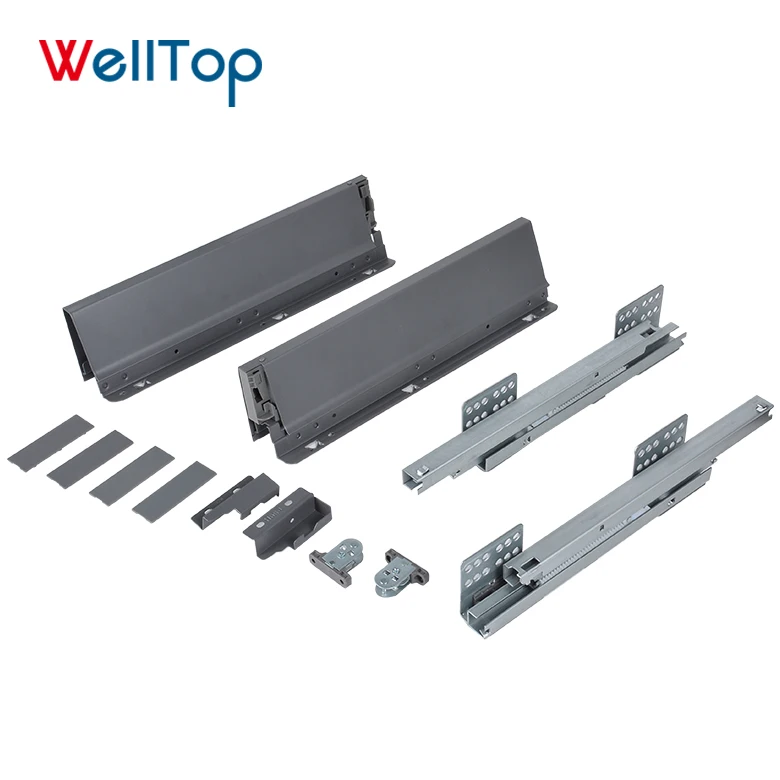 Undermount Slide Metal Box Drawer Slide VT-15.023 2021 Metal