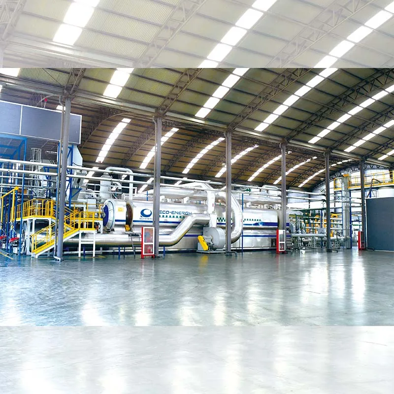 Waste Tyre Recycling Plant With Pyrolysis Technology