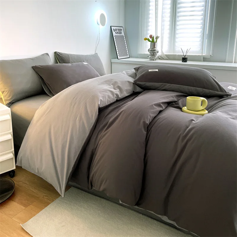 Ensemble De Literie Juego De Cama Duvet Cotton Comforter Bedding Sets Collections Cotton Comforter Bed Duvet Cover Set