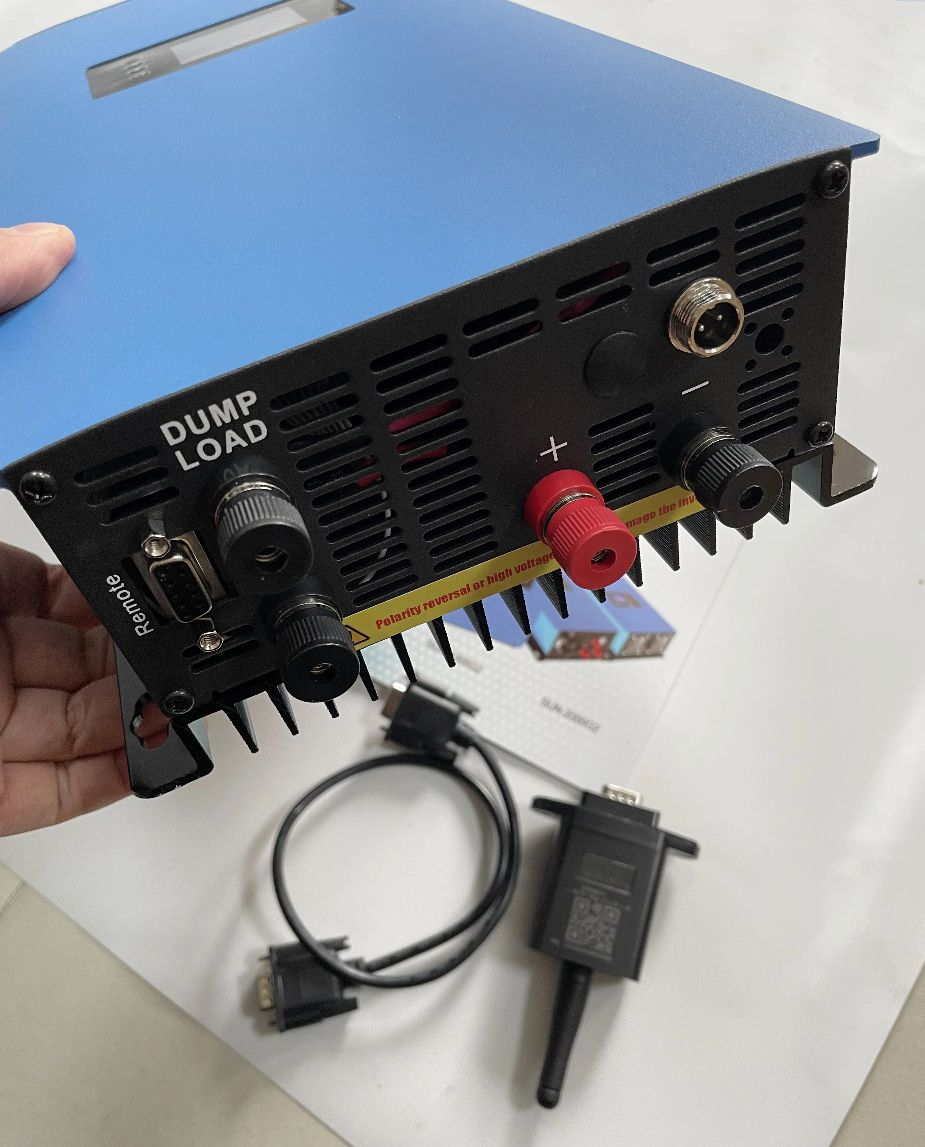 LCD display 2KW Wind Grid Tie Inverter 2000 Watt With Limiter With Wifi Monitoring For DC 45-90V Wind Turbines