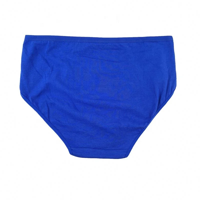 Promotional sale high elastic old women mature soft spandex underwear plus size mixcolor panties