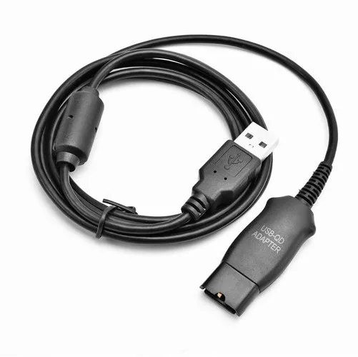 Hot selling DA95 USB QD quick disconnnecting adapter cable compatible with Plantronics QD headsets for call center