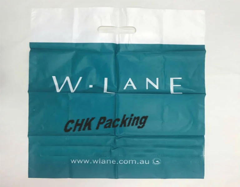 polyethylene extra large glossy strong plastic supermarket gift shopping bags 9x12