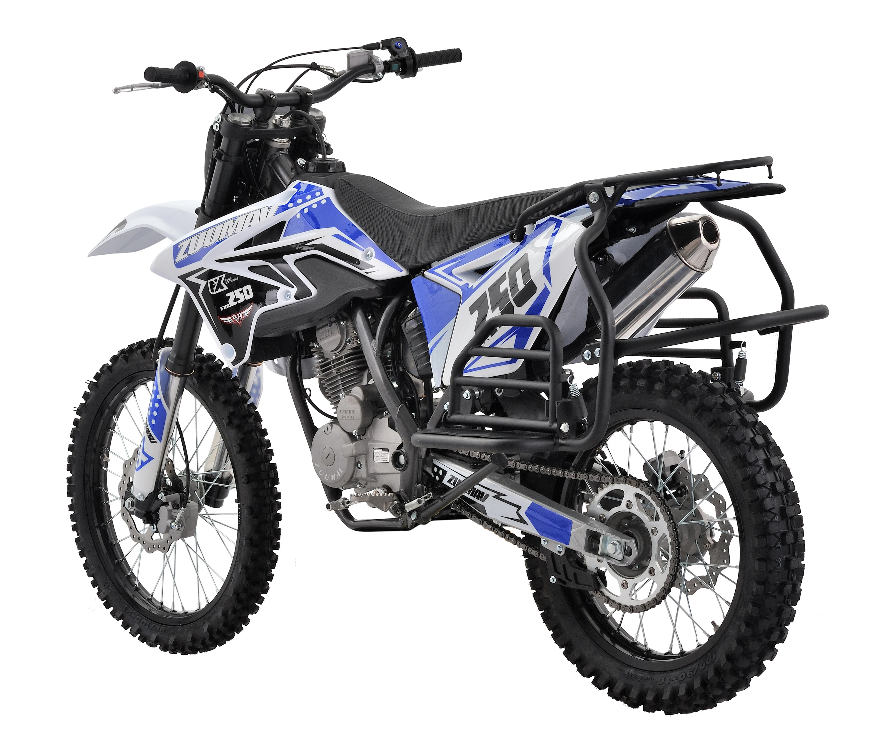 Factory Direct Sales ZUUMAV X7-CB250F China new style Enduro Motorcycles Racing Dirt Bike with Rear Rack Version