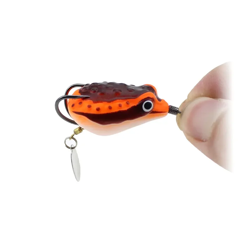 3.5 cm 5.5 g Mini lure fishing Thai snake head bane strong anti with hook ray frog Support customization